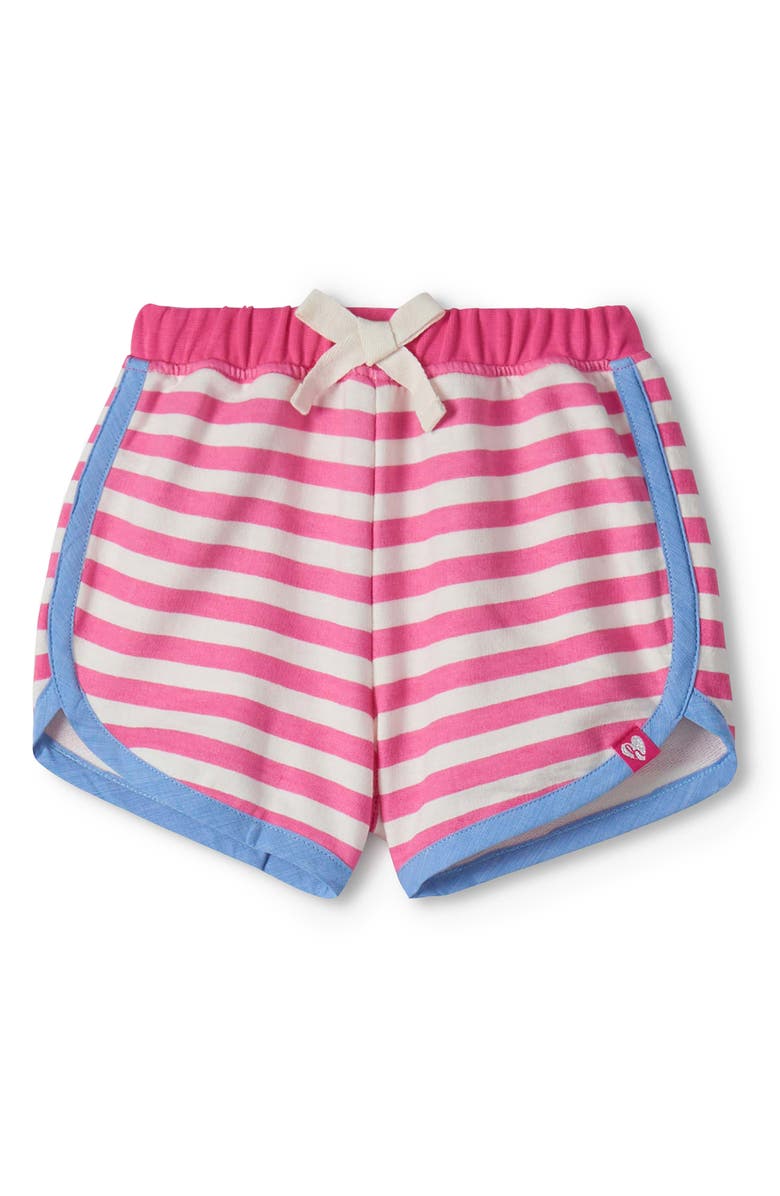 Hatley Kids' Raspberry Appliqué T-Shirt & Shorts, Alternate, color, Natural