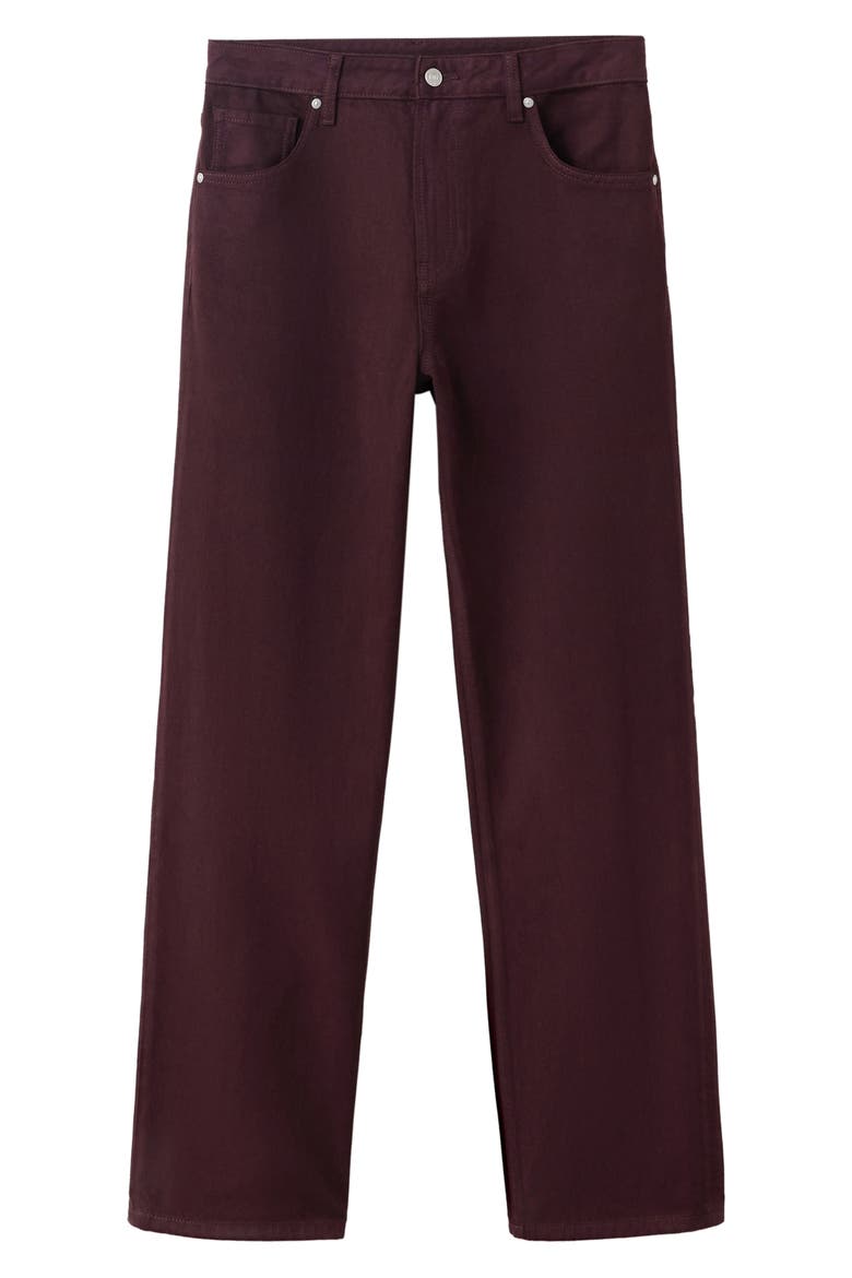 Miami Straight Leg Jeans, Main, color, WINE