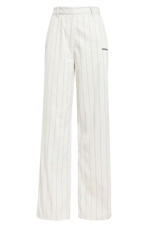 ADIDAS ORIGINALS ADIDAS ORIGINALS PINSTRIPE LOOSE TWILL PANTS