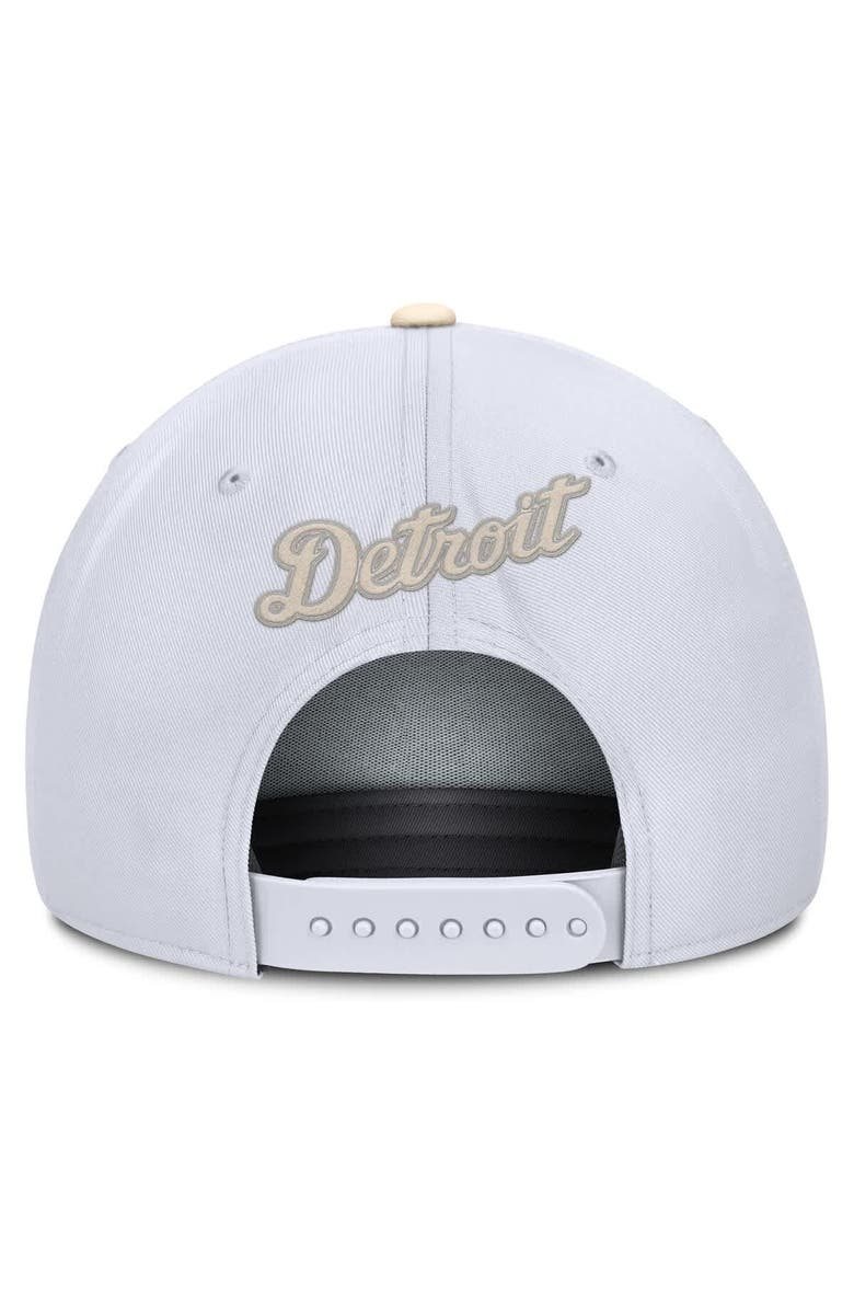 Nike Men's Nike  White/Cream Detroit Tigers Pro Performance Snapback Hat, Alternate, color, White