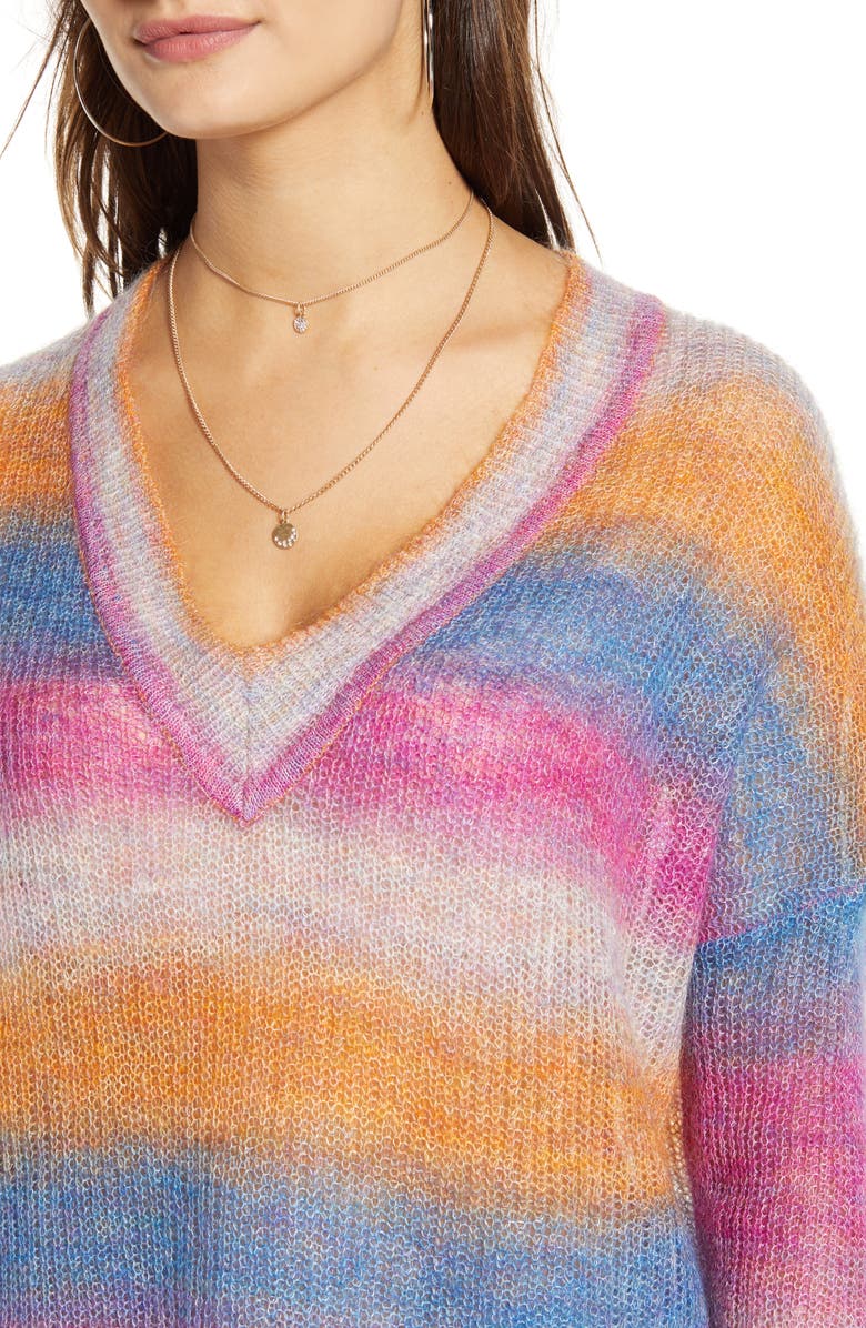 ASTR the Label Ombré Sweater, Alternate, color, 