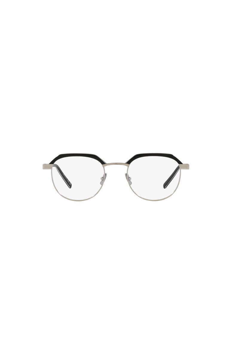 50mm Round optical glasses, Alternate, color, Black