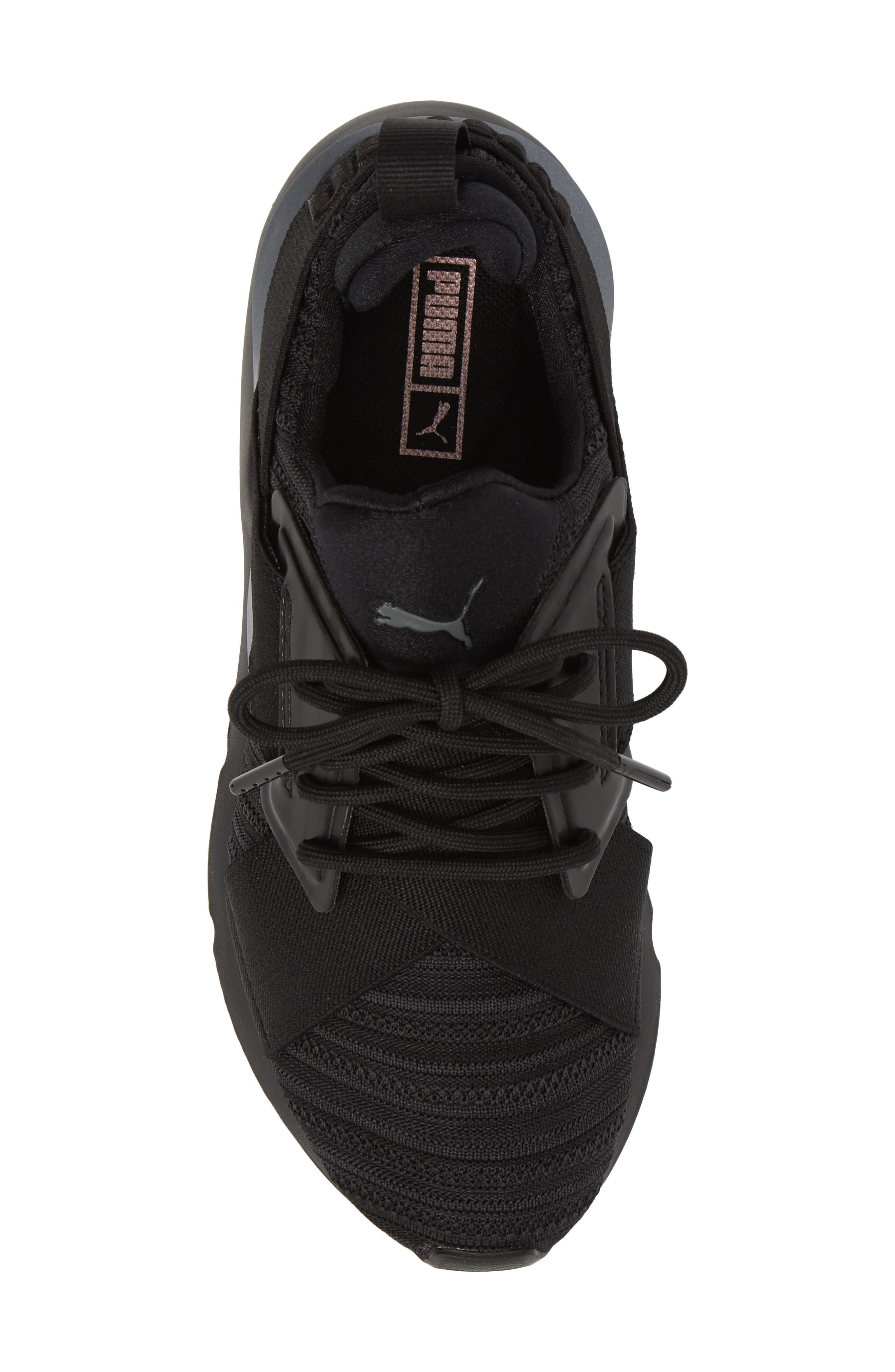 PUMA Muse Knit Sneaker, Alternate, color, 