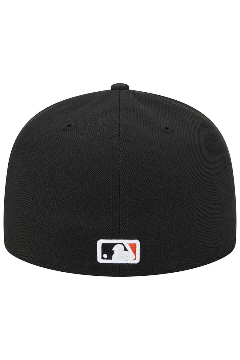 Men's New Era Black Baltimore Orioles Alternate Logo 1993 MLB All-Star Game Team Color 59FIFTY Fitted Hat, Alternate, color, Black
