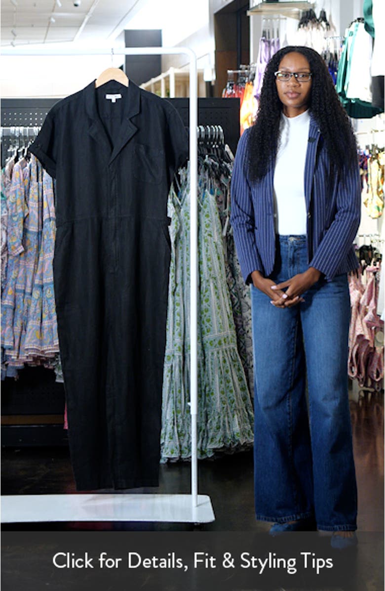 Summer Linen Jumpsuit, sales video thumbnail