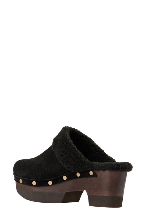 Andre Assous André Assous Olivia Faux Shearling Clog In Black