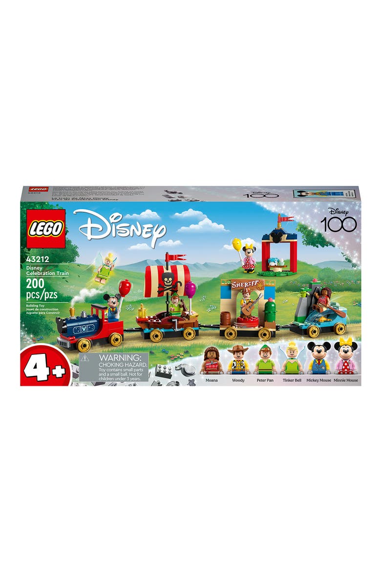 4+ Disney Celebration Train - 43212, Main, color, RED MULTI