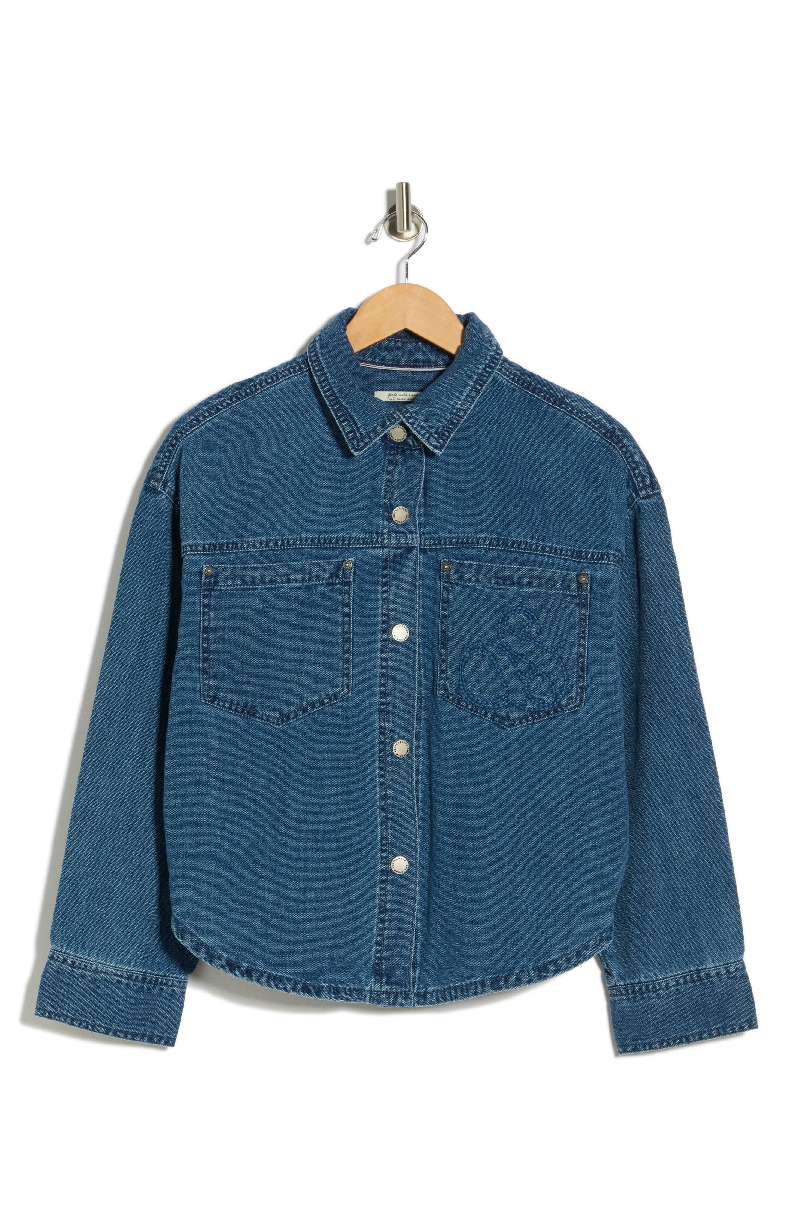 Scotch & Soda Denim Utility Shacket