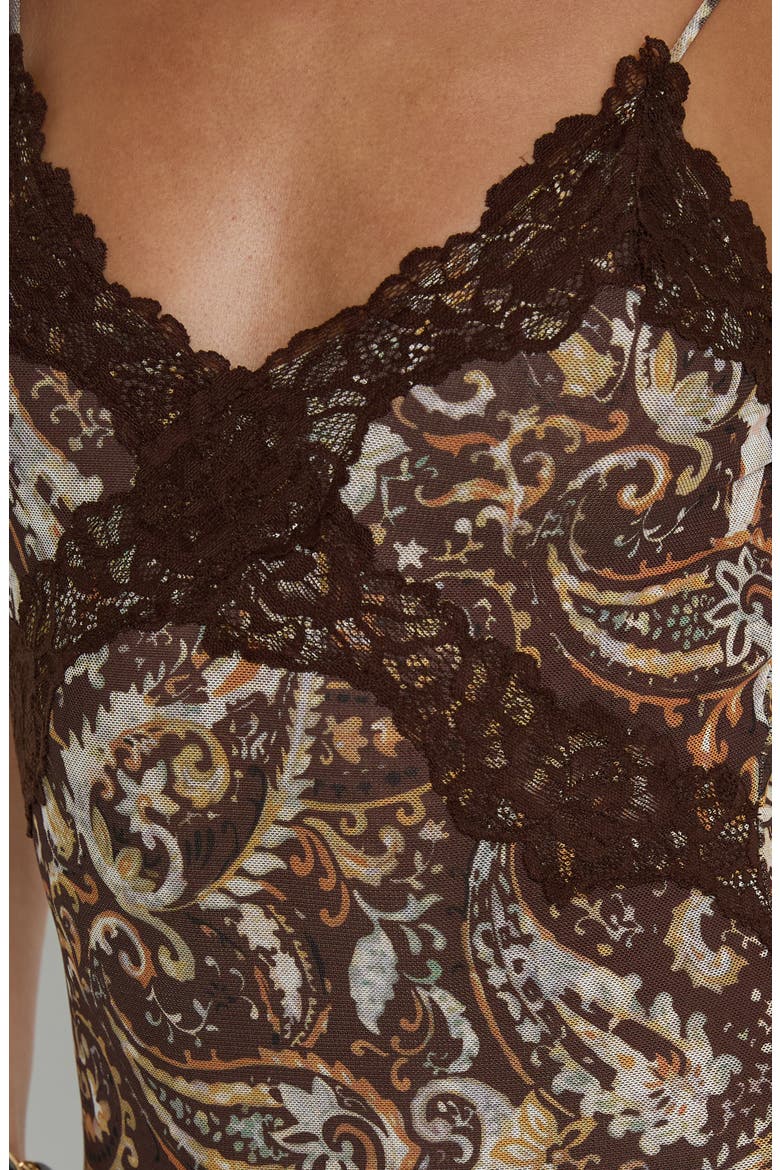 Musico Lace Maxi Dress, Alternate, color, PAISLEY
