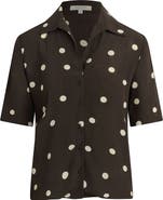 Favorite Daughter Sunny Polka Dot Button-Up Shirt