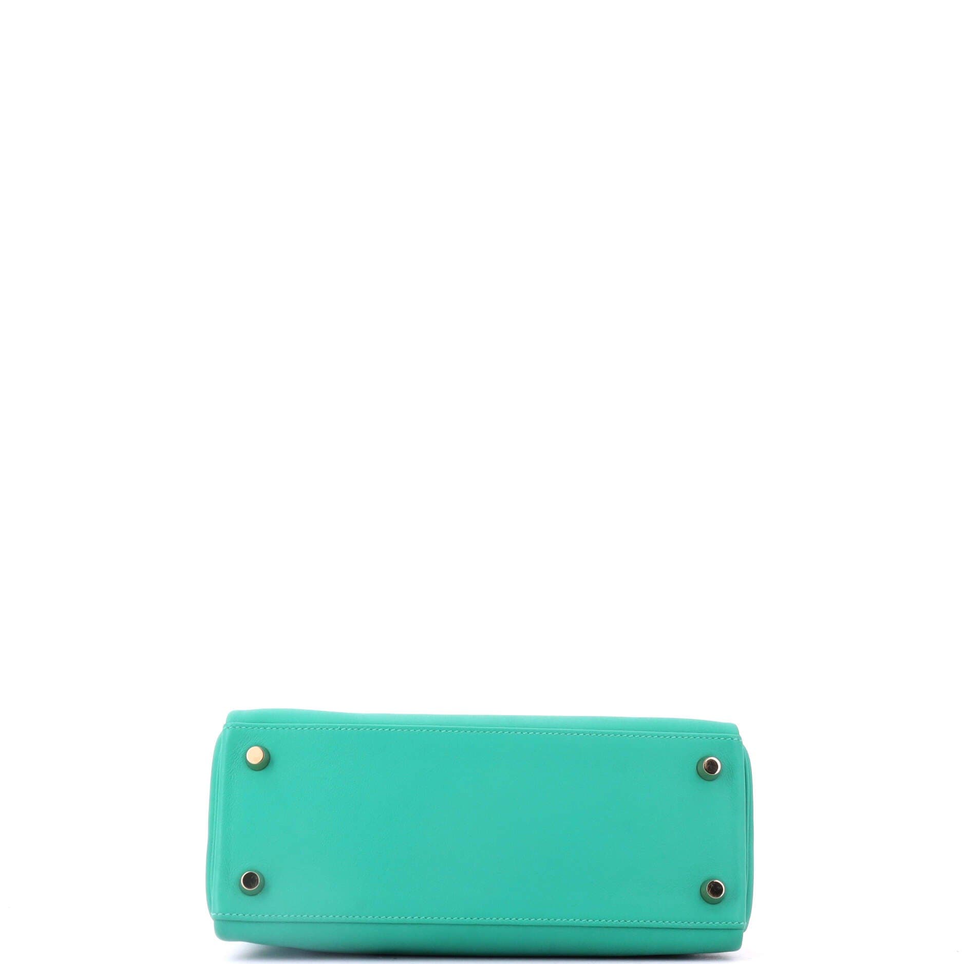 Kelly Handbag Green Swift with Gold Hardware 25, Alternate, color, Green