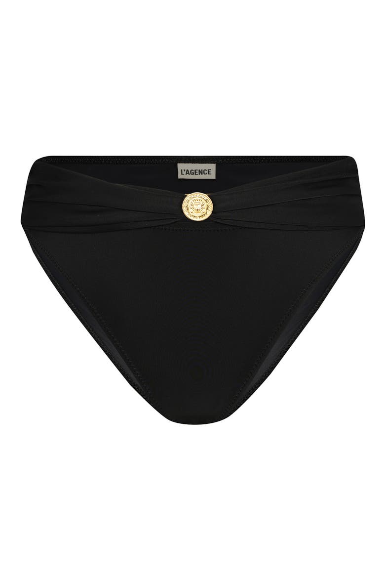 Mya Classic Bikini Bottoms, Alternate, color, BLACK