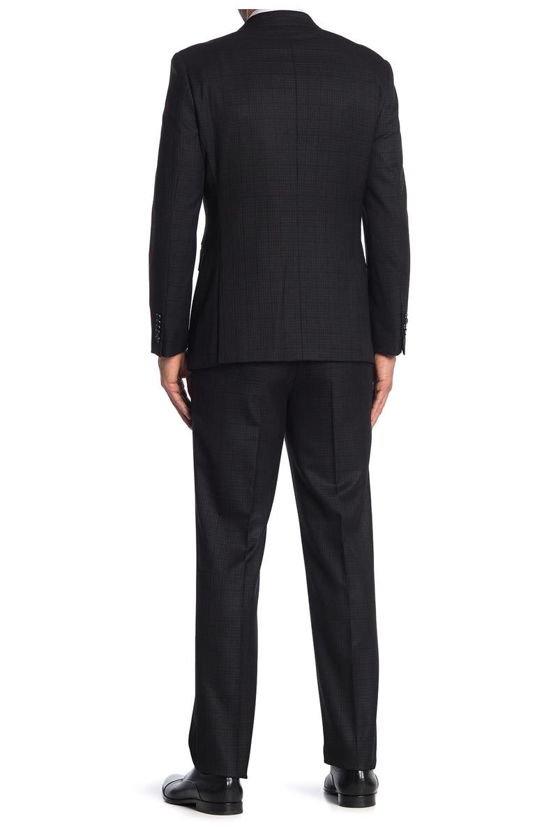 English Laundry Wool Double Breasted Peak Collar Suit, Alternate, color, 