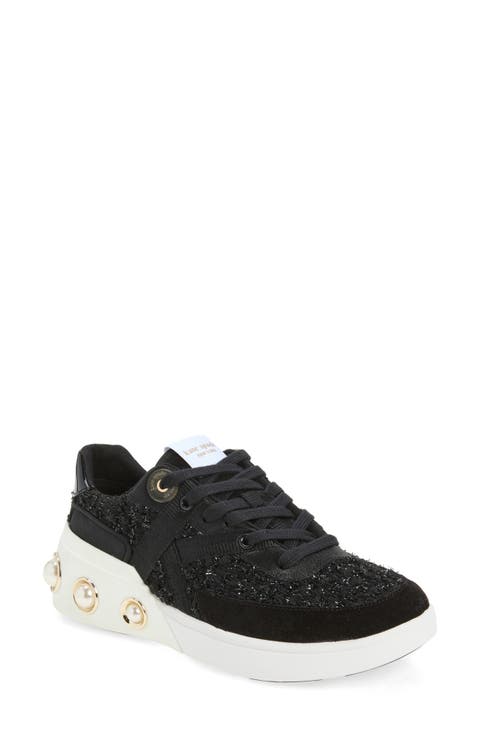 cayman faux pearl sneaker