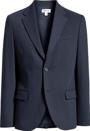 Open Edit Slim Fit Solid Stretch Suit Jacket