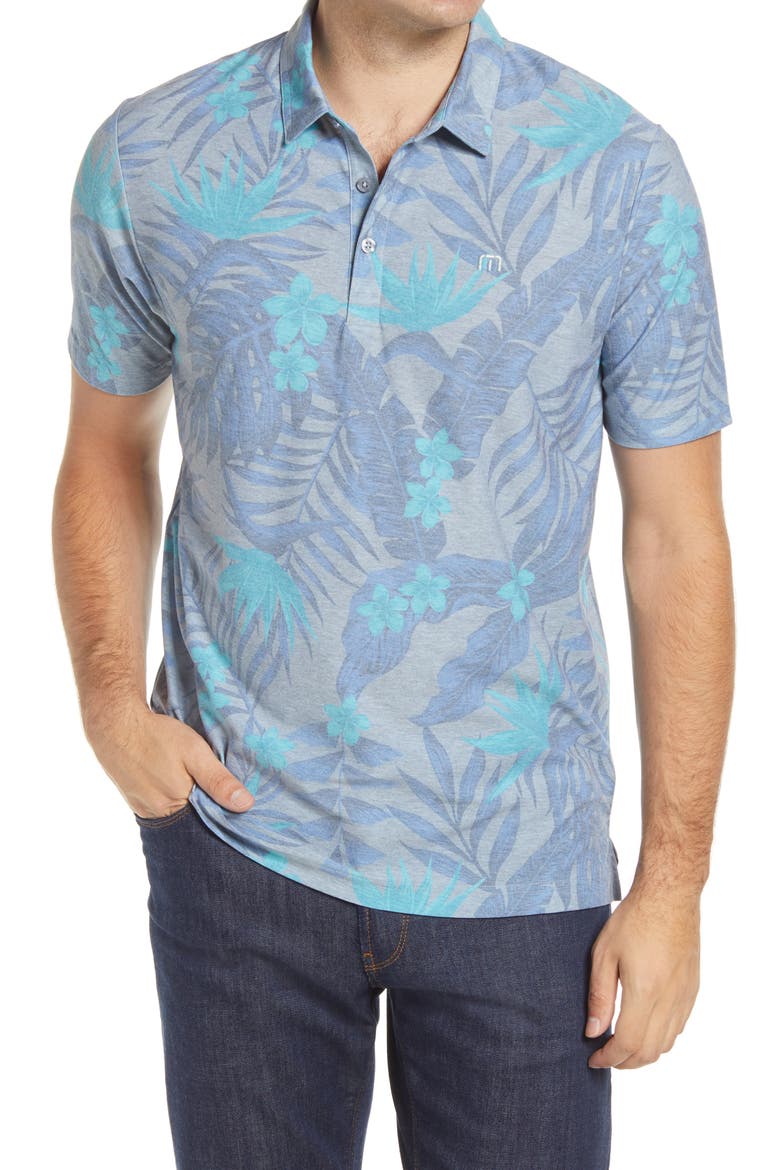Break The Bank Slim Fit Polo, Main, color, HEATHER GREY
