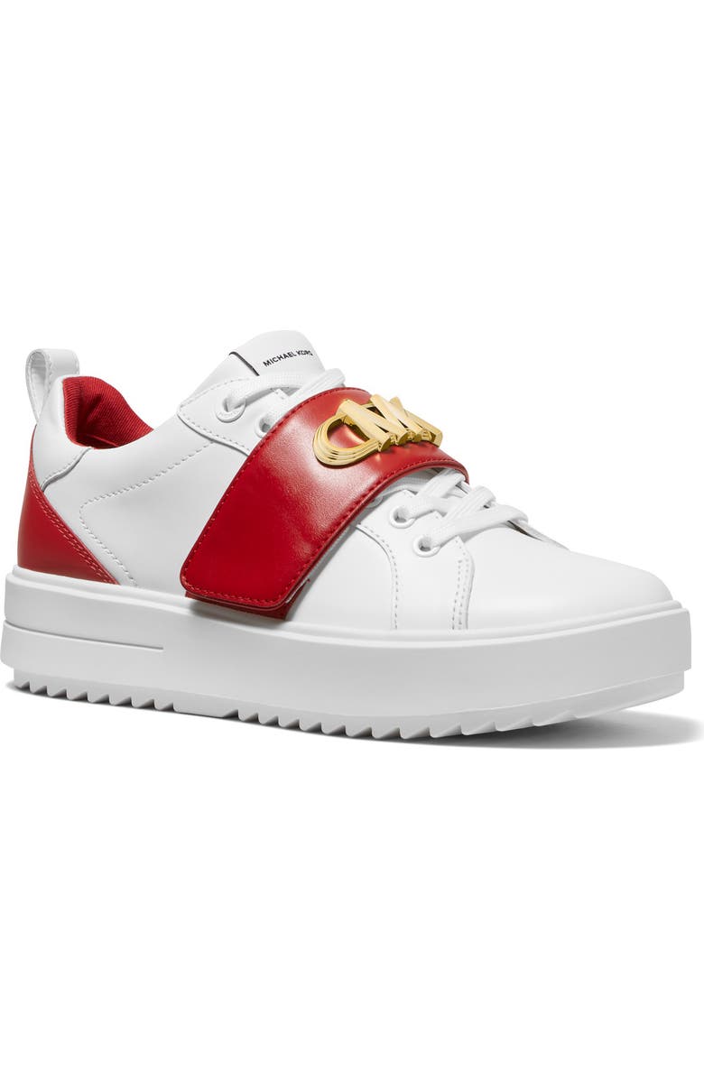 MICHAEL Michael Kors Emmett Strap Lace-Up Sneaker, Main, color,