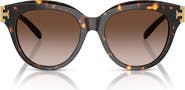 Tory Burch 53mm Gradient Phantos Sunglasses