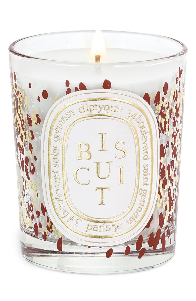 Diptyque Biscuit Scented Candle, Alternate, color,