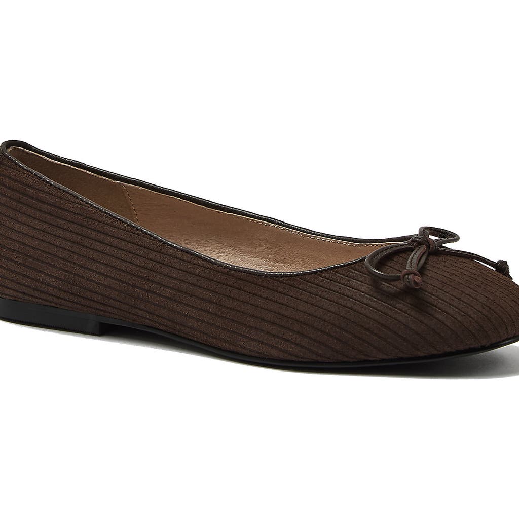 Lands' End Essential Corduroy Ballet Flats In Multi