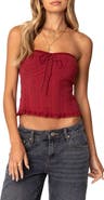 EDIKTED Lacey Tube Top