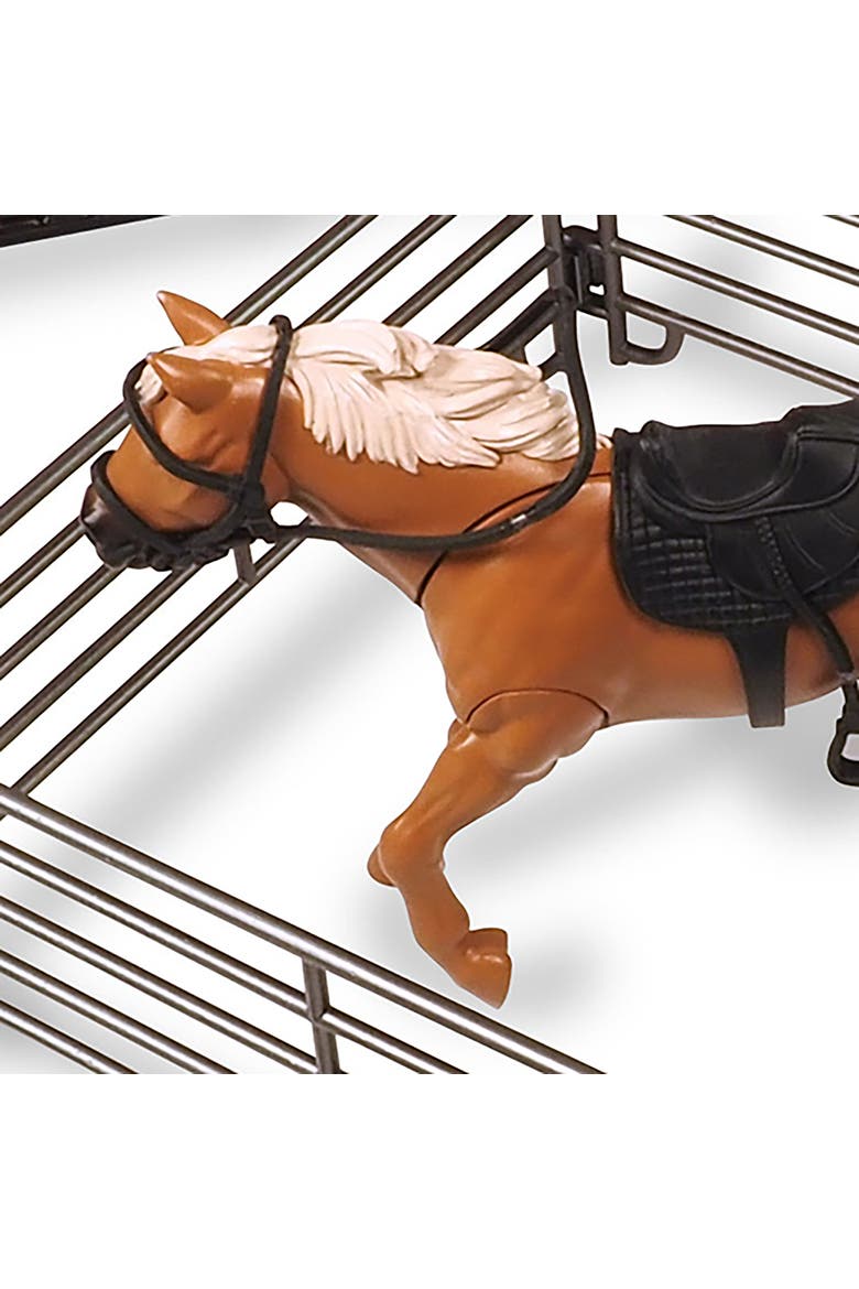 Truck & Horse Trailer Adventure, 24 piece Rodeo Toy Playset, 3+, Alternate, color, Multicolored