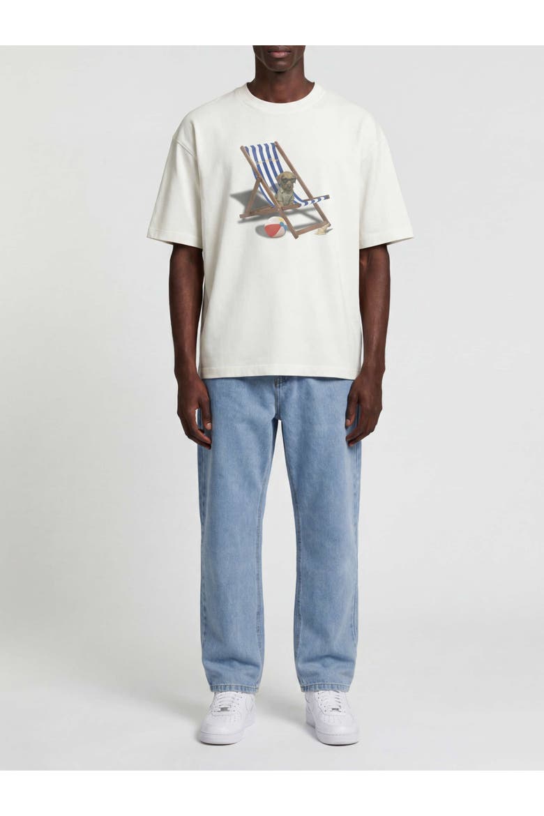 Huntley On Vacation Short Sleeve T-Shirt, Alternate, color, Off-white