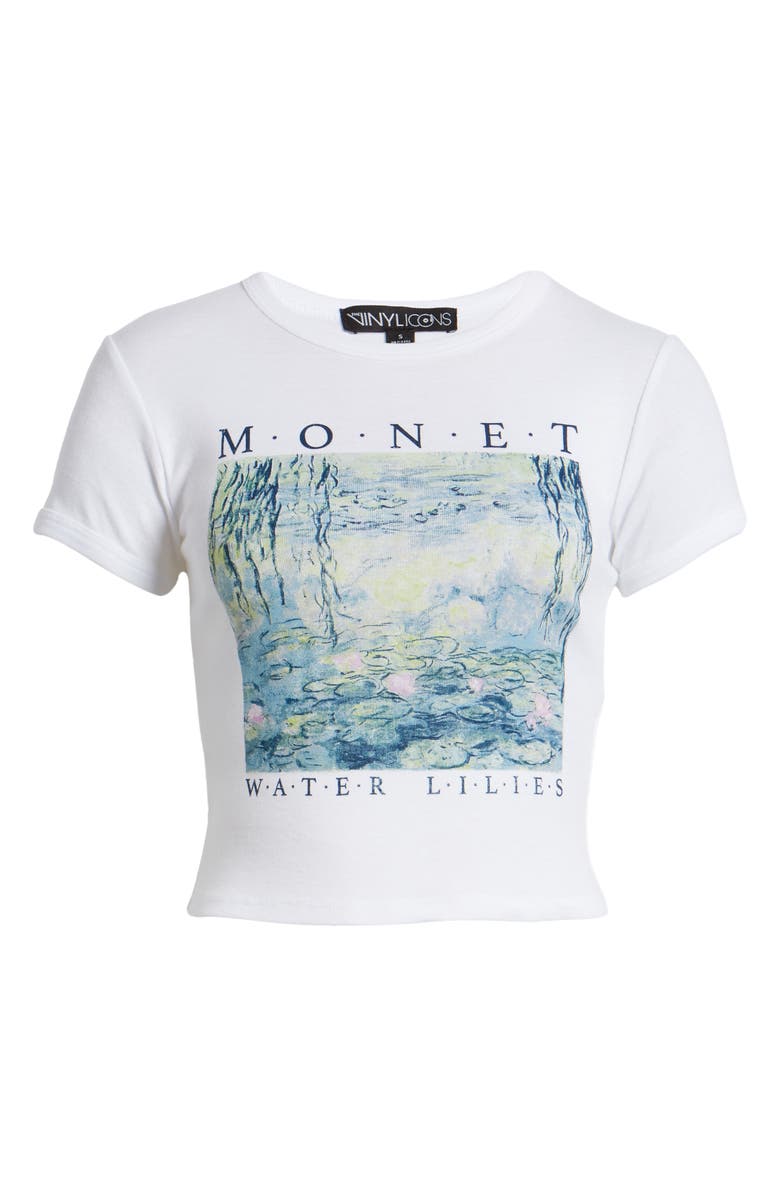 Vinyl Icons Monet Baby Tee, Alternate, color, 