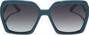 DIFF Sloane 54mm Square Sunglasses