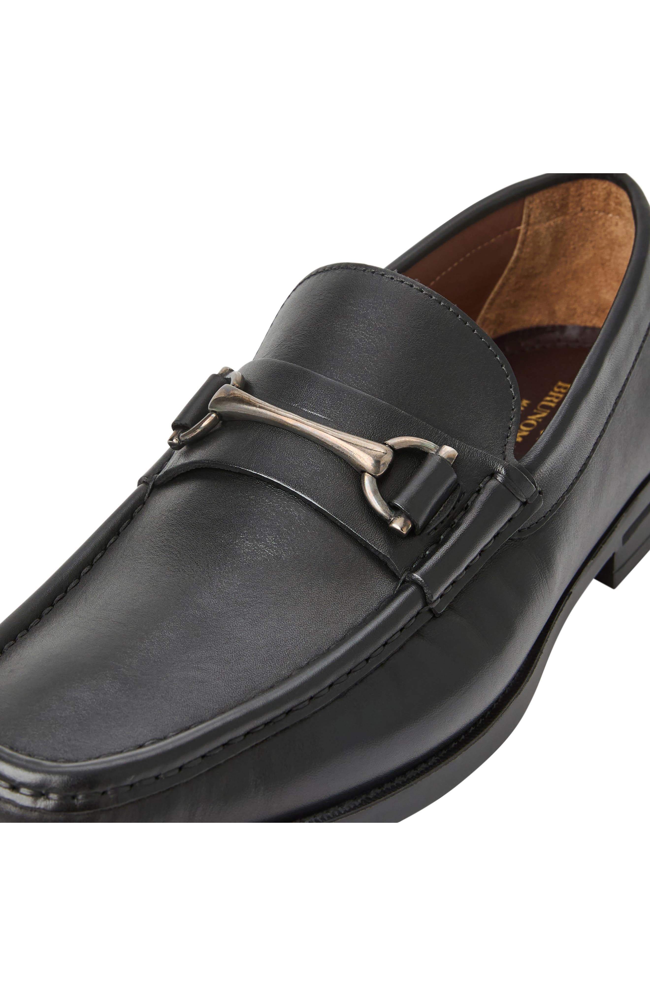 Bruno Magli Veneto Bit Loafer, Alternate, color, Black