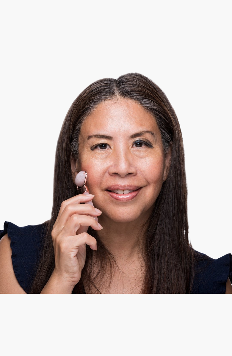 Caire Beauty Face Ritual Petite Roller, Alternate, color, Light Pink