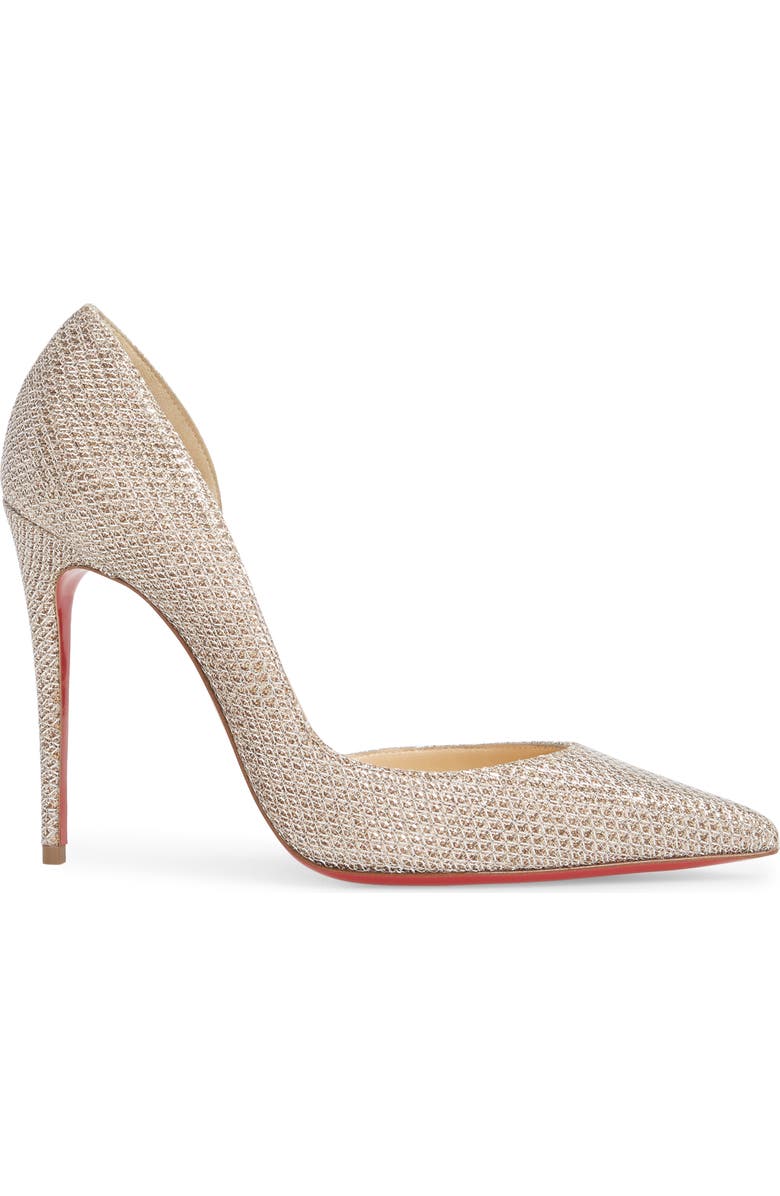 Christian Louboutin Iriza Half d'Orsay Pump, Alternate, color,