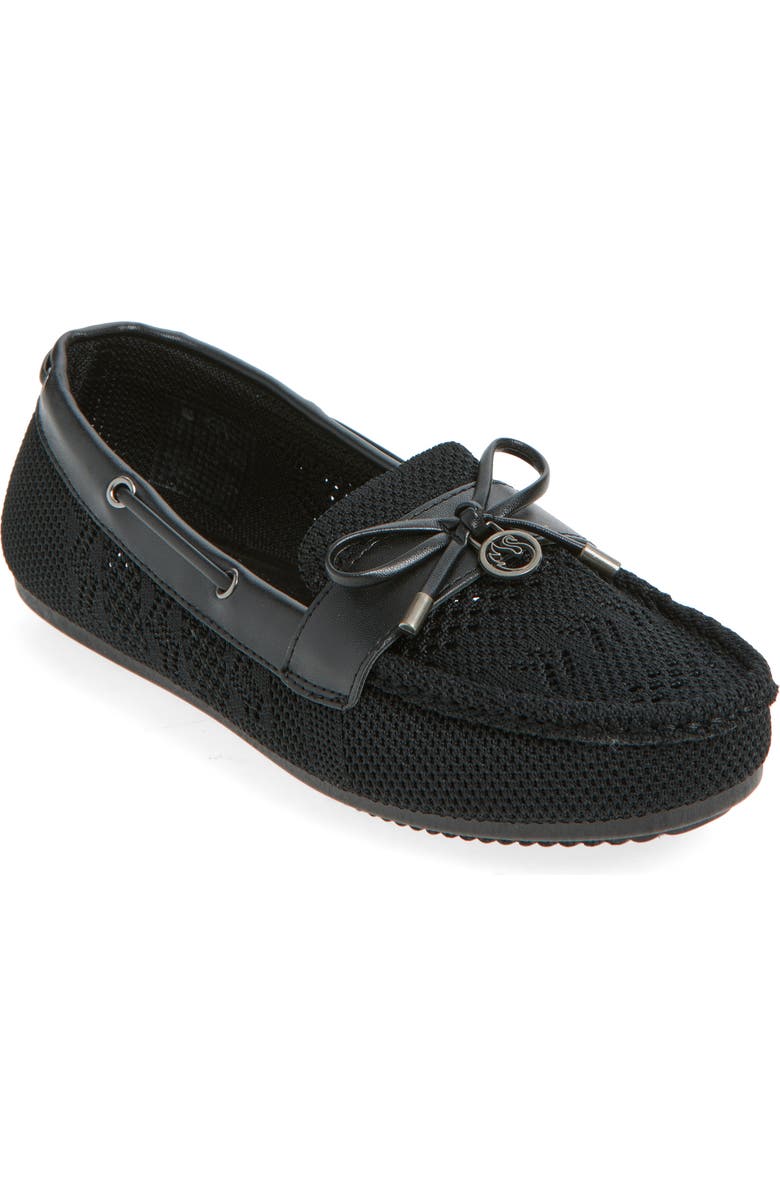 GLORIA VANDERBILT Reese Boat Shoe, Main, color, Black