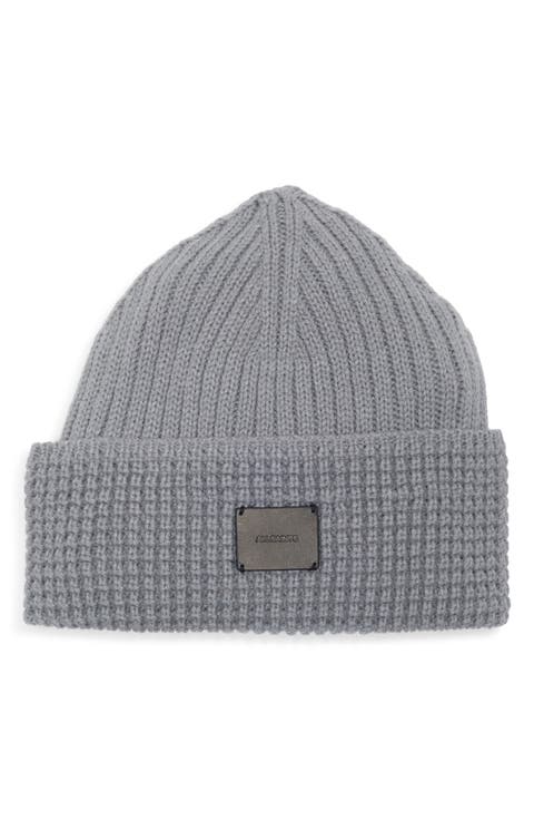 Logo Patch Cuffed Beanie