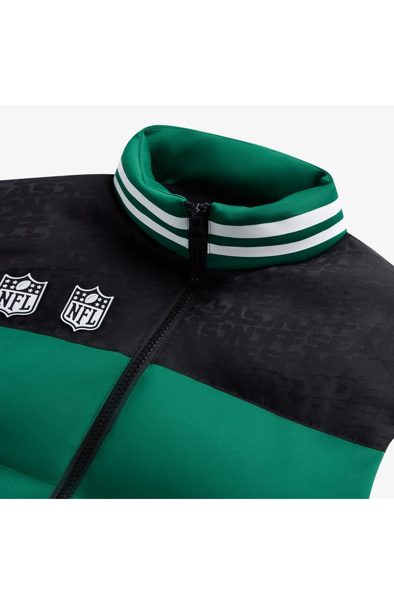 Off Season Unisex  Green New York Jets Team Puffer Vest, Alternate, color, Green