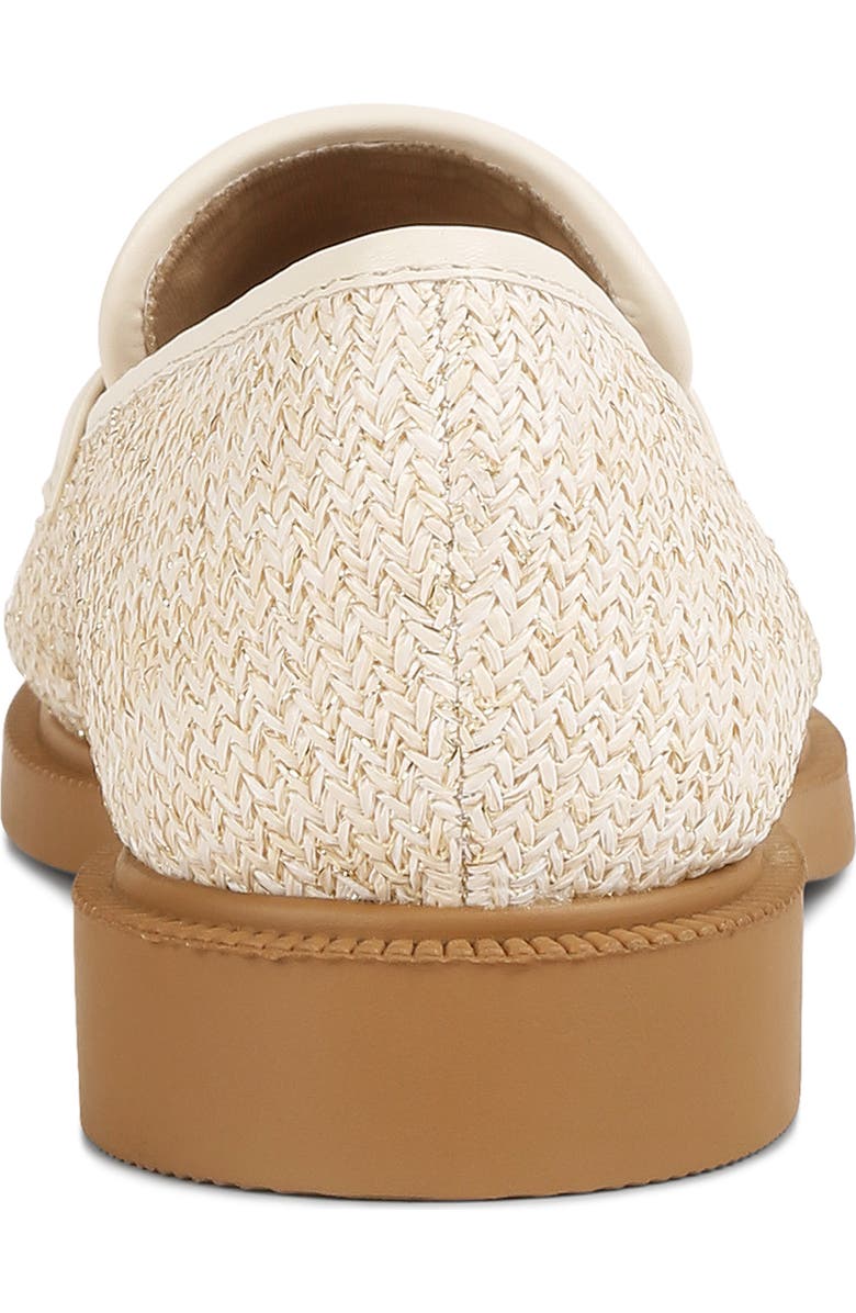 LONDON RAG Foxford Tassel Raffia Loafer, Alternate, color, Cream