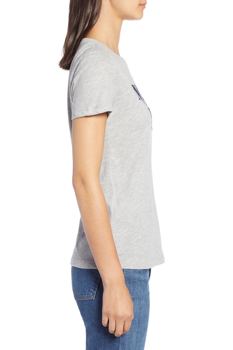 Short Sleeve Graphic Tee, Alternate, color, GREY- NAVY NORDY GIRL