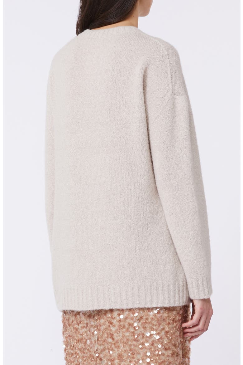 Pesco Alpaca Blend Tunic Sweater, Alternate, color, SAND