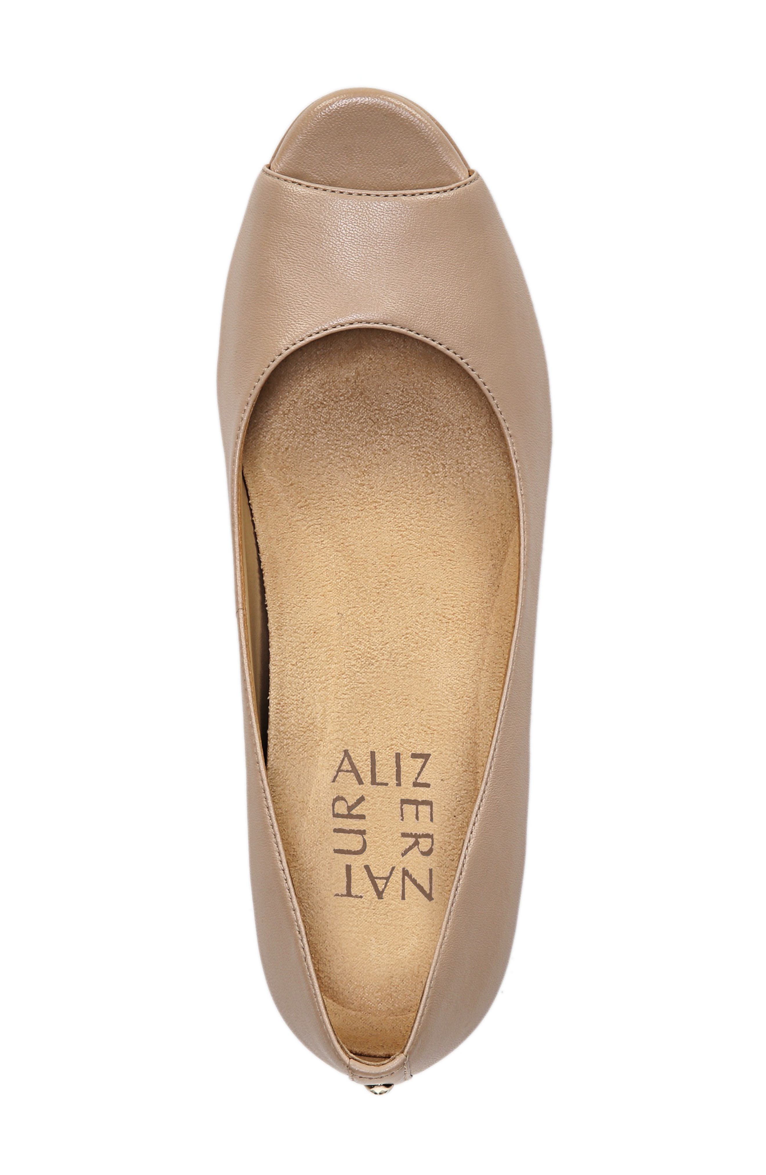 Naturalizer Olivia Peep Toe Wedge, Alternate, color, 