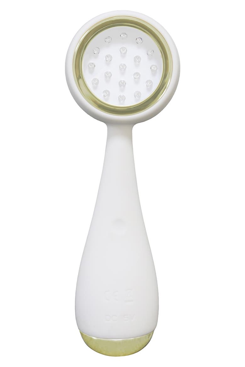 Clean Redvolution Red LED Light Therapy & Facial Cleansing Device, Main, color, CREAM