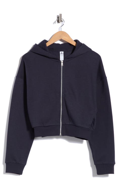 Odessa Full Zip Cropped Hoodie