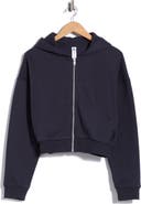 90 DEGREE BY REFLEX Odessa Full Zip Cropped Hoodie