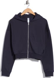 90 DEGREE BY REFLEX Odessa Full Zip Cropped Hoodie