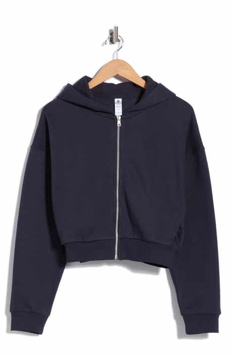 Odessa Full Zip Cropped Hoodie