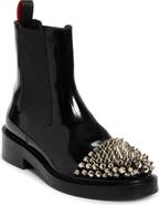 Christian Louboutin Battersea Spiked Cap Toe Chelsea Boot