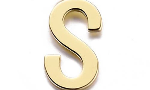 Adornia Initial Charm Tennis Bracelet In Gold