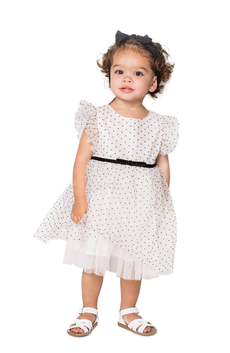 Popatu Swiss Dot Dress, Alternate, color,