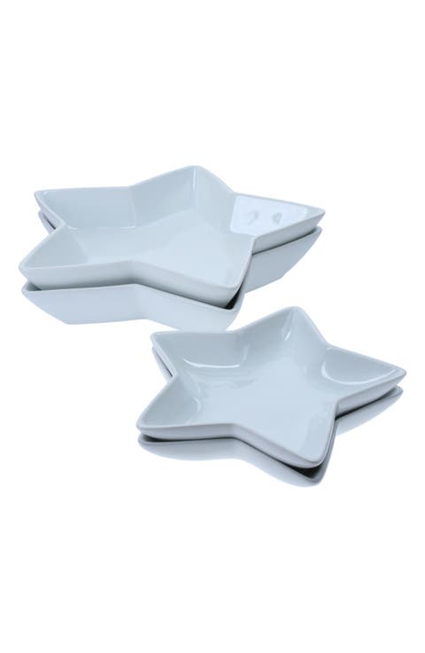 Assorted 4-Piece Star Bowls
