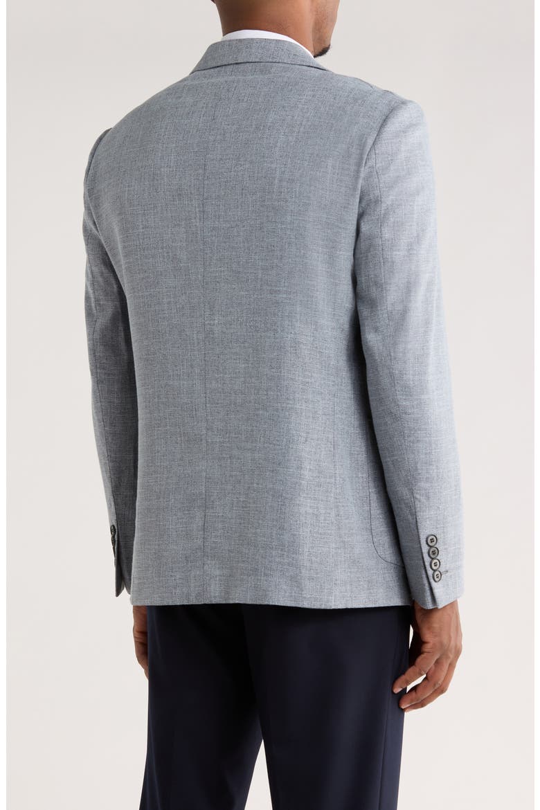 Textured Two-Button Sport Coat, Alternate, color, SKY BLUE