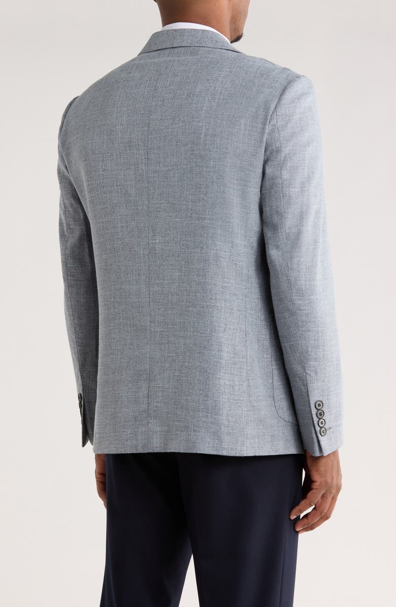 TOM BAINE Textured Two-Button Sport Coat, Alternate, color, Sky Blue